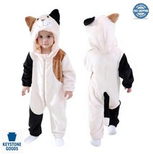Baby Halloween Costume Hooded Romper Infant Toddler Animal Jumpsuit Long Sleeve