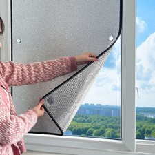 Double Sided Aluminum Foil Film for Window Sunshade and Thermal Insulation