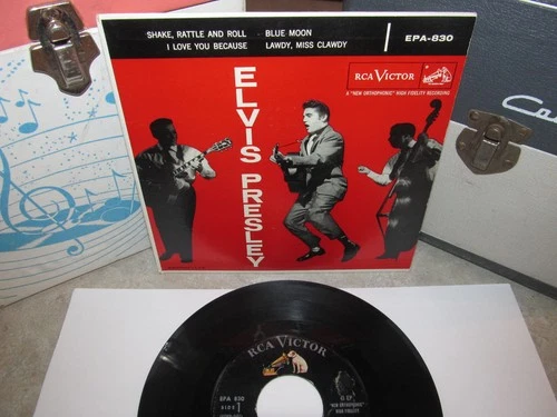 Elvis Presley - Elvis Presley (RCA Victor EPA-830) 1956 Cover NM!