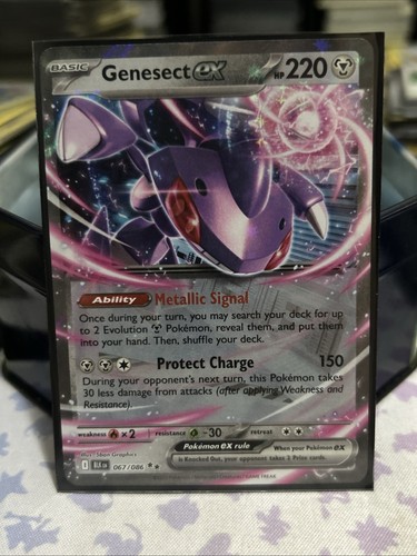 Genesect Ex 67/86 Pokémon: Black Bolt NM