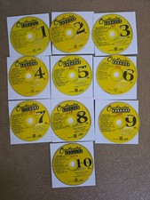 10 YELLOW PRODISC DEMO CHARTBUSTER KARAOKE CDGS