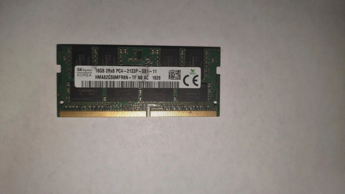 PC4-17000 (DDR4-2133) Bus Speed 16 GB Total Capacity DDR4 SDRAM
