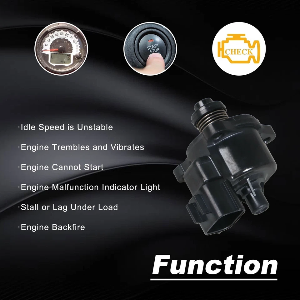 Válvula IAC de control de aire de ralentí de calidad para Polaris Ranger 800 3131629 2012-2015 Foto 3 de 4