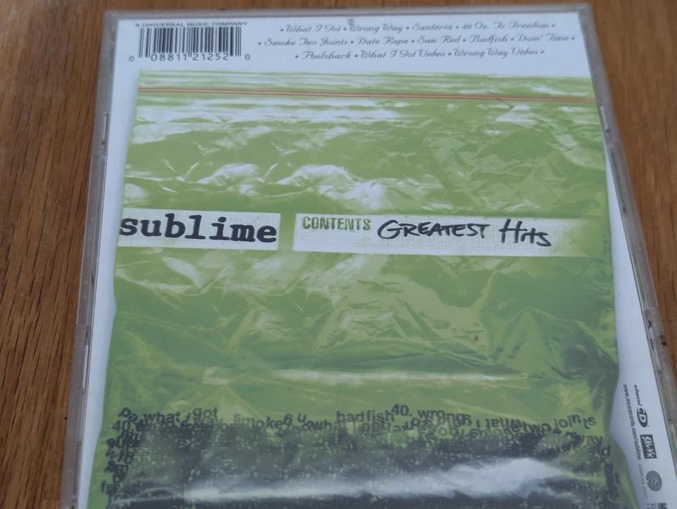 Sublime – Greatest Hits 1999 Gasoline Alley Punk Ska Close cover before striking - Bild 4 von 4