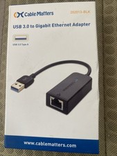  NEW Cable Matters USB 3.0 to Gigabit Ethernet Adapter