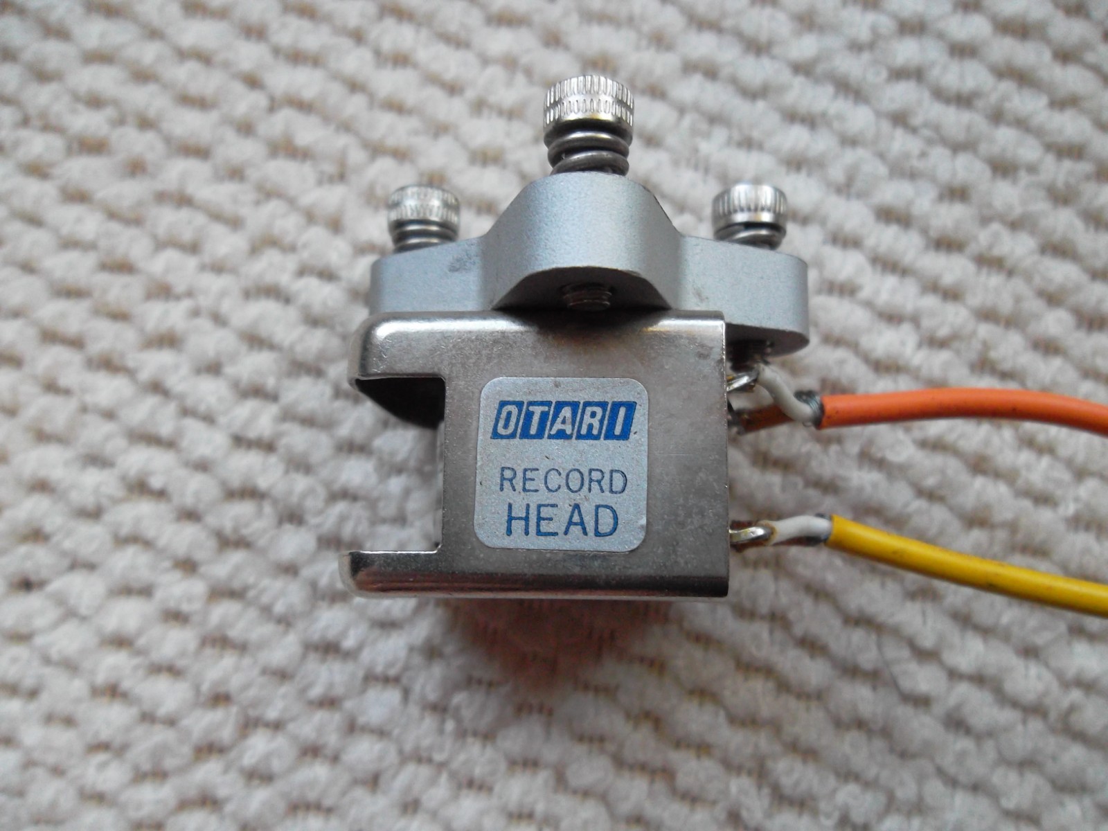 USED OTARI MODEL MTR-10-12 2-TRACK RECORD HEAD