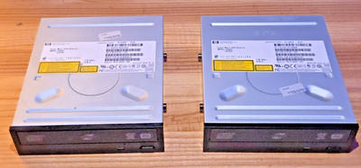 Lot of 2 HP Lightscribe Super Mutli DVD Rewriter DVD±RW SATA Drive GH60L