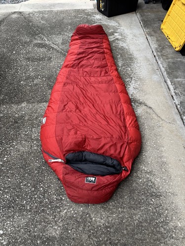 REI Radiant +10 Sleeping Bag 650 Fill Down Mummy w/ Stuff Sack YKK Zipper