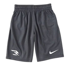 Nike x 3BRAND Big Boys Badge Mesh Athletic Shorts Gray Size Medium 10-12 Logo