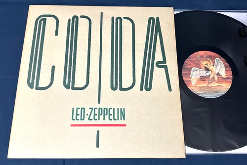 LED ZEPPELIN "Coda" US Promo Only 1st US Press "RAYS" Bonham Page Plant Jones