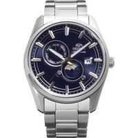 Orient Stretto Herren Automatik Uhr RA-AK0315L30B 41,5Mm Sonne & Mond Blaues ...