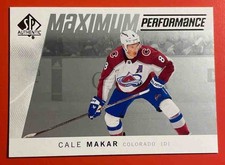 2024-25 Upper Deck SP Authentic Cale Makar #MP-21 Maximum Performance Avalanche