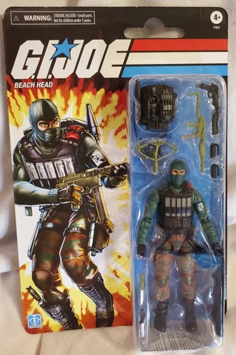 Gi Joe Classified Beachhead Retro Carback Figure