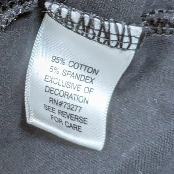 Camiseta sin mangas APT 9 Essentials negra con ribete de encaje cami capas elásticas informal para mujer XL Foto 4 de 4