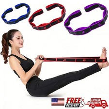 Resistance Bands Loop Set of 8 Exercise Workout CrossFit Fitness Yoga Booty Band