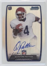 2013 Bowman Rookie Chrome Refractor Auto Quinton Patton #RCRA-QP Auto RC 1b8