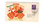 1958 IRELAND 3d DEFINITIVE - CO.DOWN CDS FDC FROM COLLECTION E60