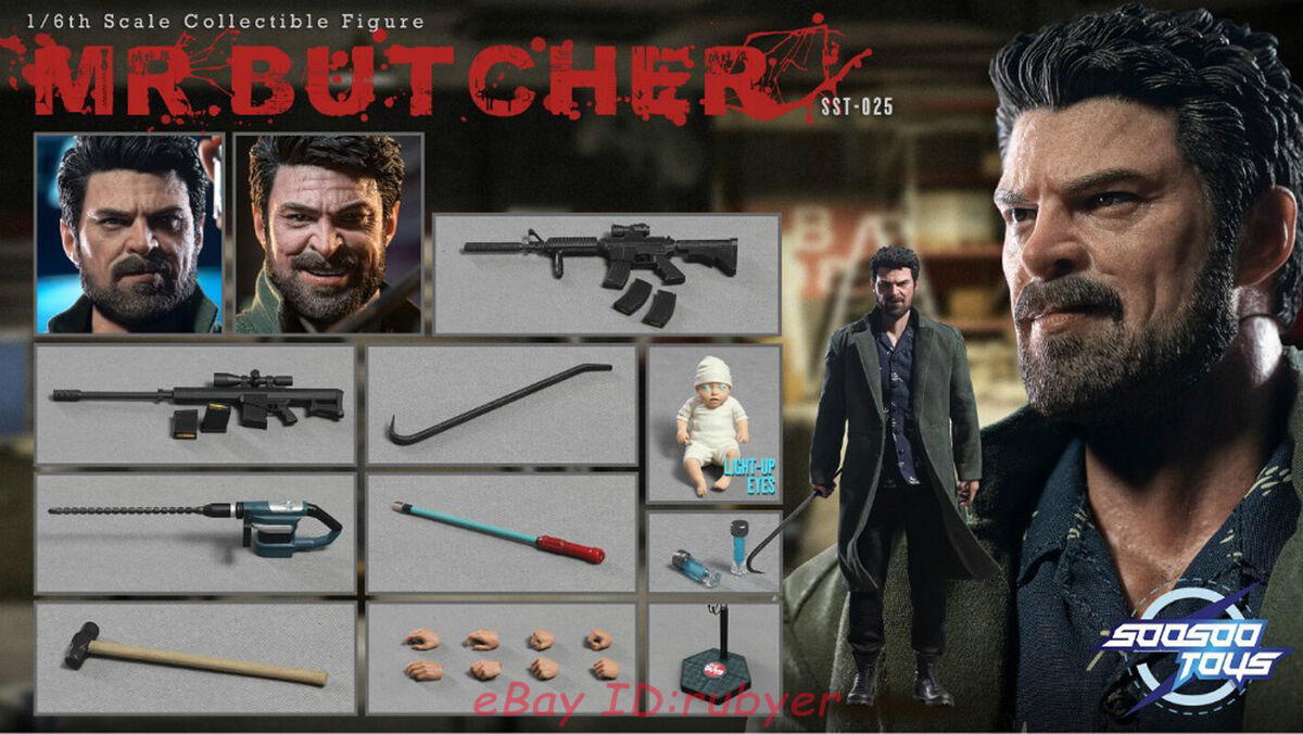 Soosootoys SST025 Mr.Butcher The Boys 1/6 Scale Action Soosootoys SST025 Mr.Butcher The Boys 1/6 Scale Action