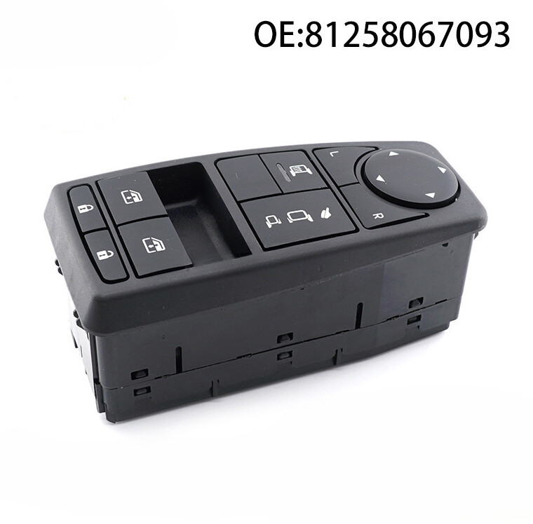 Front Driver Side Power Window Lifter Switch 81258067093 For MAN TGS TGX）