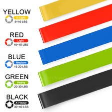 Resistance Booty Bands Set Loop Power Strength Exercise Fitness Crossfit Yoga AU