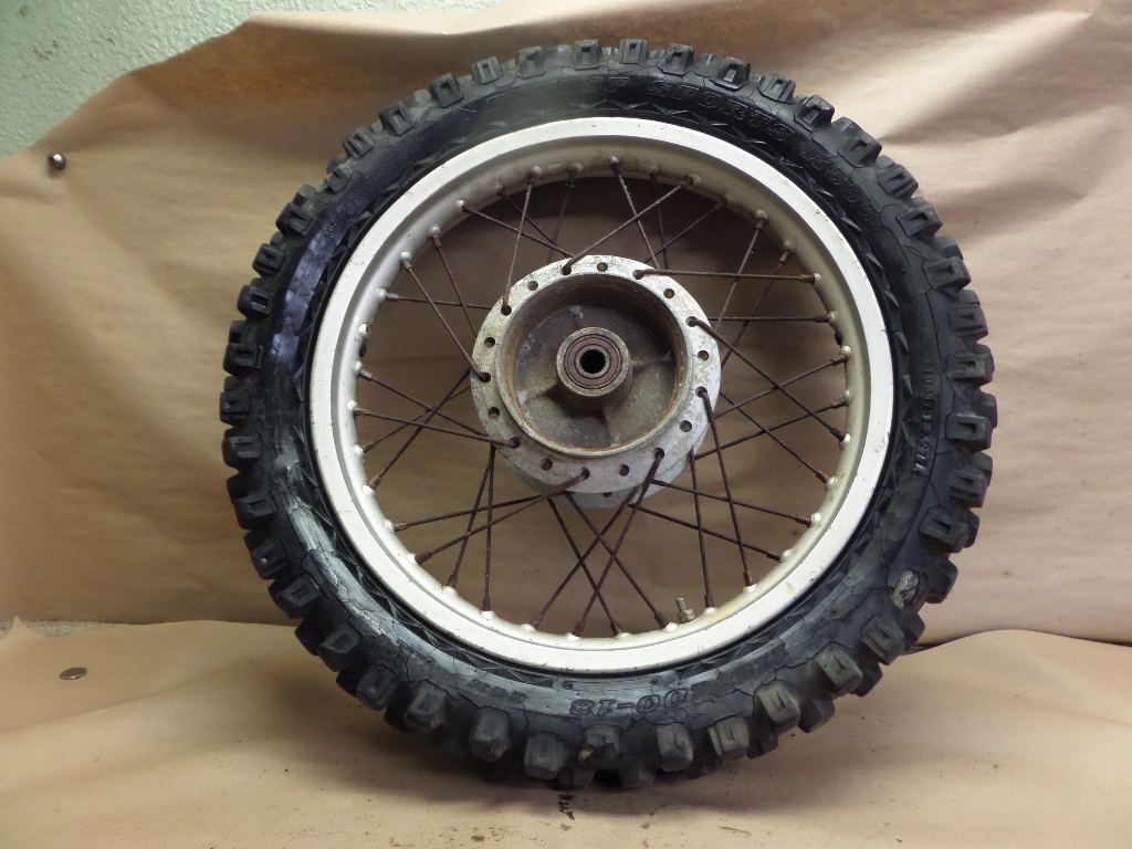 1973 HONDA XL350 REAR RIM W/ TIRE | eBay