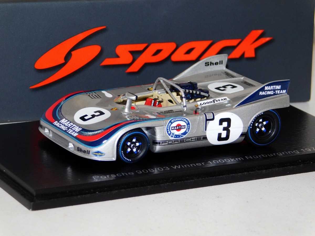 PORSCHE 908/03 #3 ELFORD / LARROUSSE WINNER NURBURGRING 1971 SPARK