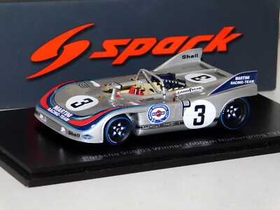 PORSCHE 908/03 #3 ELFORD / LARROUSSE WINNER NURBURGRING 1971 SPARK S2334 1:43
