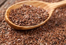 Flax seed Alsi Linum usitatissimum whole seeds organic natural pure