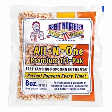 Great Northern Popcorn 1 Case Popcorn Portion Packs Kit Cinema 6 Ounce Pack o...