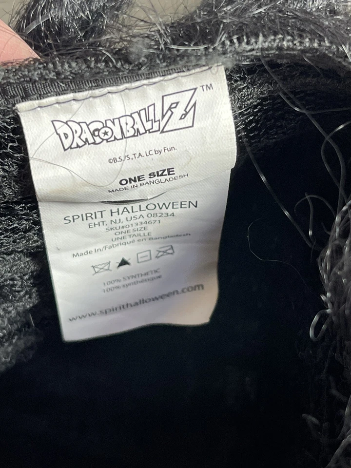 Adult Goku Wig / Spirit Halloween / Similar To Human Haïr / Washable - Bild 4 von 4