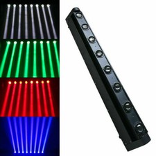 8 LED Stage Moving Head Light Laser RGBW DMX Show Disco DJ KTV Lighting Lamp
