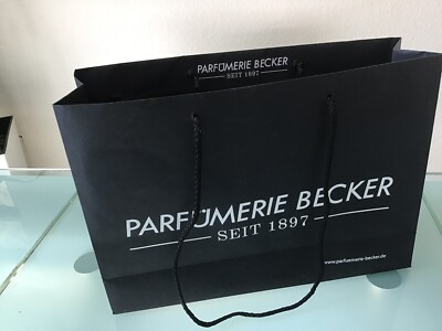 Parfümerie BECKER NEU Tragetasche DIOR  Tüte Plastiktüte Sammler Papptasche