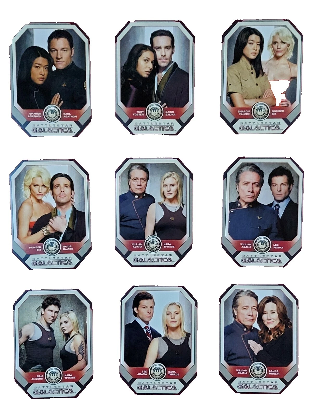 Juegos de tarjetas intercambiables de Battlestar Galactica