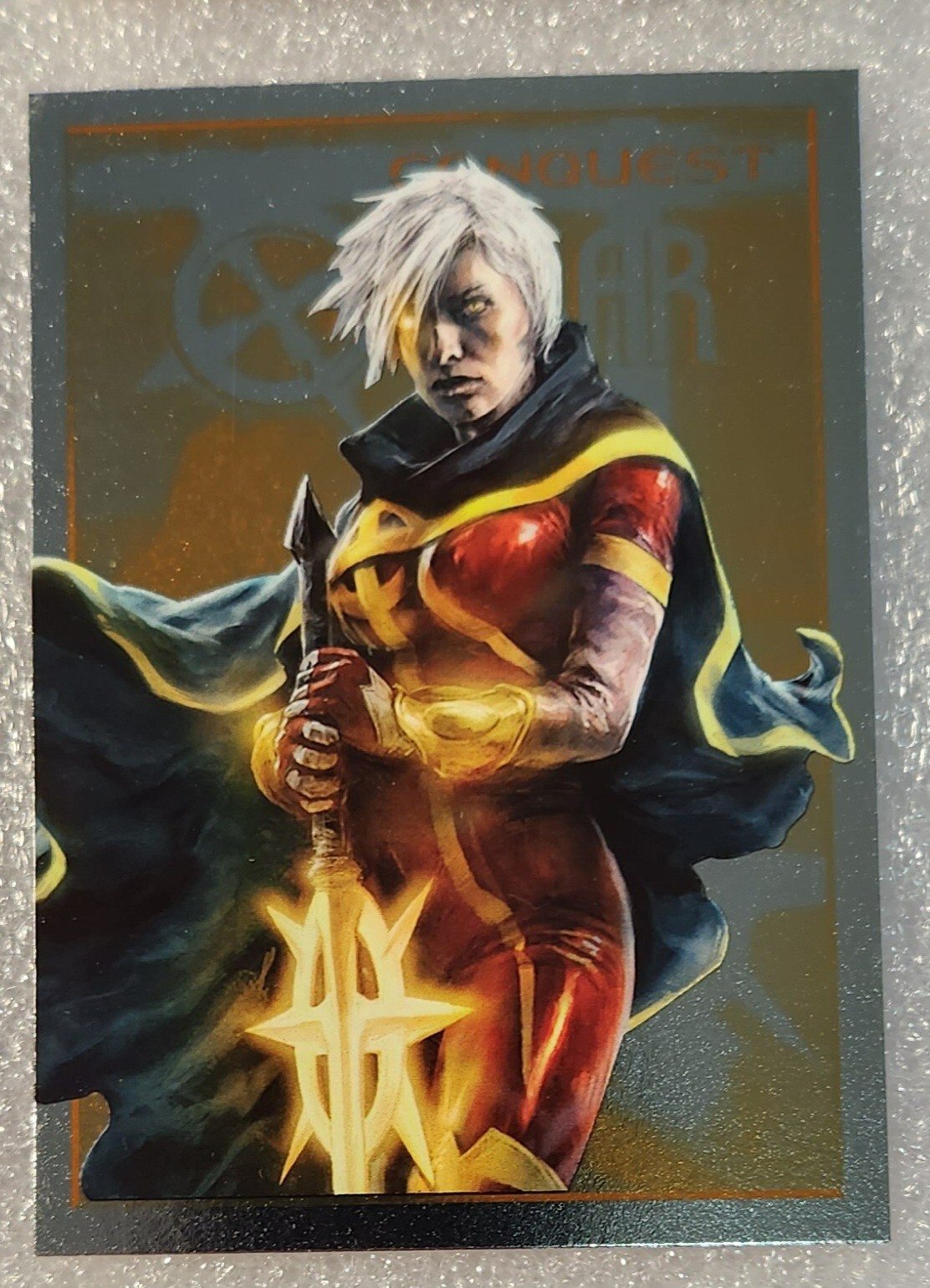 #62 QUASAR (PHYLA-VELL) 2014 Rittenhouse Marvel Universe ANNIHILATION CONQUEST