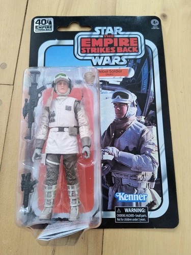 Rebel Solider (Hoth) 40th Anniversary 6" Black Series Action Figure Kenner MOC