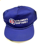 Vintage Colonna's Shipyard Inc. Norfolk, Virginia  Snapback Hat
