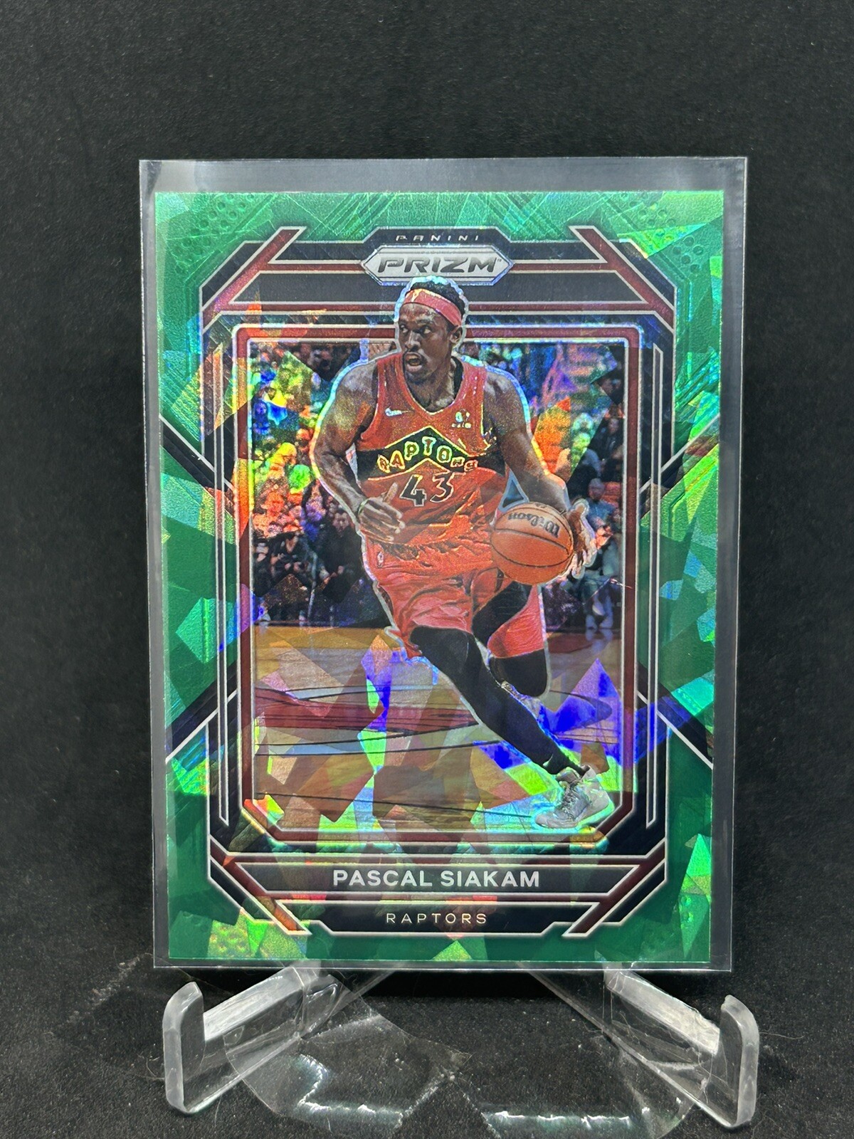2022-23 Panini Prizm PASCAL SIAKAM Green Ice Prizm Raptors #29 Ssp Fanatics