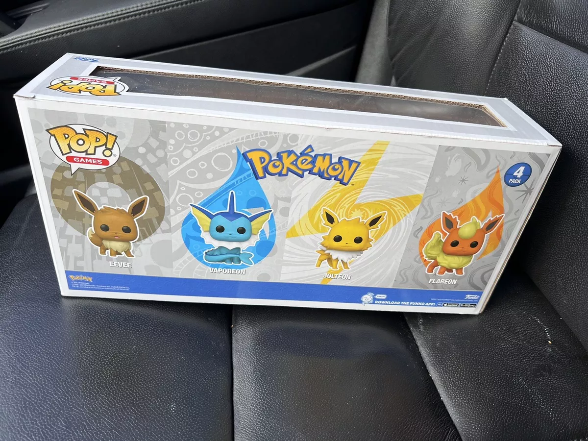 Funko POP 4-pack - Pokémon Eeveelutions or Disney Princess 