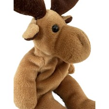 Mary Meyer 1995 Plush 10 Inch Moose Stuffed Animal Vintage
