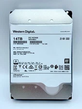 WUH721414ALE6L4 WD Ultrastar 14TB HC530 SATA 0F31284 Enterprise LFF Hard Drive