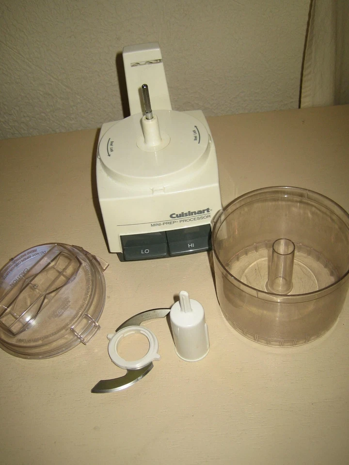 Cuisinart DLC-1TX Type 21 Mini-Prep Processor, White and Gray Complete 2.63 Cup - Image 2 of 4