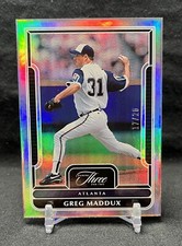 2023 Panini Three and Two Holo Silver #81 Greg Maddux /20