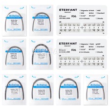 ETERFANT Dental Ortho SS Arch Wire Rectangular Ovoid/Bracket Brace Mini Roth/MBT