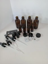 NEW Glass Spray Bottle KAMOTA Amber Glass Spray Bottles Set Refillable