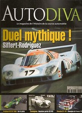 AUTODIVA 13 GBDA F3000 1987 1988 CUNNINGHAM 24H DU MANS 1952 1955 JO SIFFERT PED