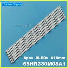 LED Strips 6 for TCL 65HR330M08A1 65S423 65S425 4C-LB6508-PF02J 65S421 65U5850C