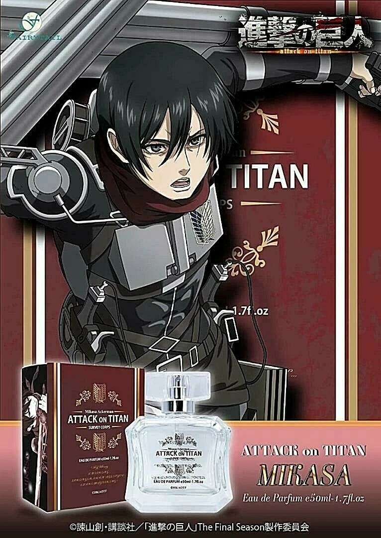 Anime Ataque Em Titan 4 Temporada Mikasa Ackerman Survey Corps