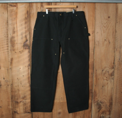 Carhartt B01-BLK Loose Original Fit Firm Duck Double-Front