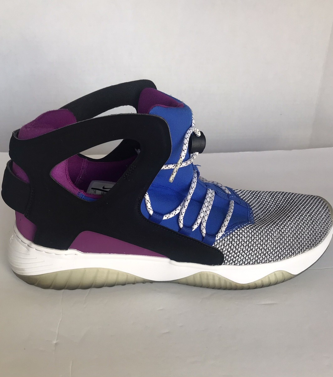 Nike Air Flight Huarache Shoes Ultra Lyon Blue #880856-100 