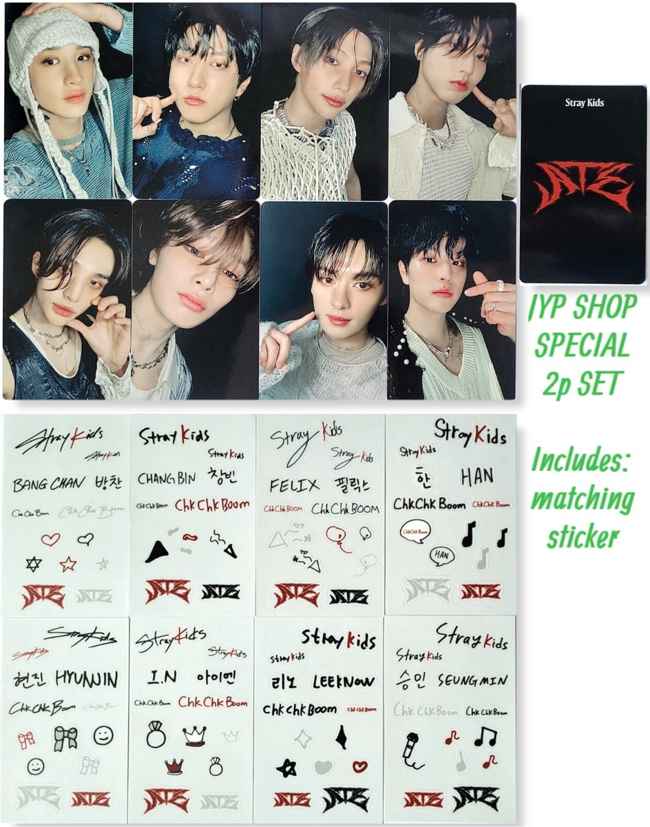 STRAY KIDS ATE OFFICIAL PHOTOCARD -ALADIN -APPLE -JYP -SOUNDWAVE